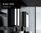 Preview: Zylindrischer LED Deckenstrahler COB SLIM+ R 40° DIM-to-WARM Alu schwarz Mobilux