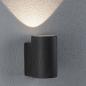 Preview: Paulmann Beton LED Außen Wandleuchte Concrea IP44 black warmweißes blendfreies Licht 94500