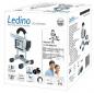 Preview: Ledino tragbarer LED-Baustrahler Köpenick 105 Magnetfüße in Silber Tageslichtweiß 6500K IP54