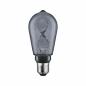 Preview: Paulmann 28886 Inner Glow Edition E27 LED Kolben Helix 3,5W extra warmweiß Rauchglas