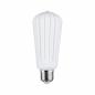 Preview: Paulmann 29080 White Lampion Filament 230V LED Kolben ST64 E27 400lm 4,3W 3000K dimmbar Weiß