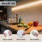 Preview: Paulmann 70548 MaxLED 500 LED-Streifen 2,5m Tageslichtweiß IP44 Protective Cover 6500K 15W 24V Silber