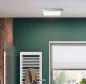 Preview: Klassisches eckiges LED-Panel 40x40cm LUNAR Chrom Aluminium Wohnraumlampe Paulmann 70651