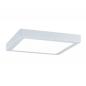 Preview: Abia LED-Deckenpanel 30x30cm quadratisch & flach Weiß mit warmweißem Wohnlicht Paulmann 70900