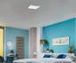 Preview: Chromfarbenes LED-Panel Atria 30x30cm für universelle Wohnraumbeleuchtung Paulmann 70936