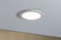 Preview: Runde flache LED-Deckenleuchte Atria LED-Panel 22cm 15W 4000K Weiß Paulmann 70937