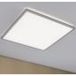 Preview: Paulmann 71009 LED Panel 3-Stufen-dimmbar Atria Shine Backlight eckig 420x420mm modern neutralweiß Chrom matt dimmbar