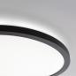 Preview: Paulmann 71012 LED Panel Atria Shine Backlight rund modern 293mm neutralweiß Schwarz