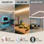 Preview: Basisset 5m Paulmann 78867 MaxLED 250 LED Strip Smart Home Zigbee Spritzwasser geschützt 22W RGBW