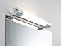 Preview: LED-Spiegellampe mit Steckdose Orgon IP44 Länge 44cm in Chrom/Weiß Paulmann 79712