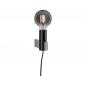 Preview: Schlichte Wandlampe Neordic Aik aus Metall für dekorative Leuchtmittel Paulmann 79762