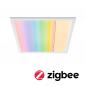 Preview: Ultraflaches ZigBee LED-Panel für die Decke Amaris Farbwechsel RGBW 60x60cm Weiß matt 230V Paulmann 79809