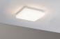 Preview: Rechteckige Badezimmer Deckenleuchte Cela IP44 LED Panel mit WhiteSwitch Weiß Kunststoff Paulmann 79839