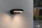 Preview: Paulmann 94855 Solar LED Außenwandleuchte Bordola mit Bewegungsmelder