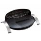 Preview: CLOER 6589 Elektro TISCHGRILL BARBECUE OVAL 2300W SCHWARZ