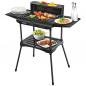 Preview: Unold Vario Barbecue-Grill 1.600 W Tisch- und Standgrill  schwarz