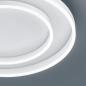 Preview: Helestra LED Deckenleuchte SONA Doppelring Mattweiß dimmbar ø60cm