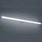 Preview: 120cm Helestra LOOM LED Wandleuchte & Spiegeleuchte in Chrom & Transparent satiniert