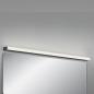 Preview: 120cm Abgerundete Helestra PONTO-S LED Wand- und Spiegelleuchte in mattschwarz