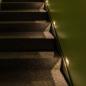 Preview: Flaches Treppen Stufen Licht FRAME CURVE LED Wand Einbauleuchte 3000K eckig weiß matt SLV 113292