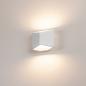 Preview: Up&down Wandlampe CARISO modern & futuristisch anmutend in weiß von SLV inkl.warme LED 151711