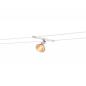 Preview: SLV 139091 COSMIC, Lampenhalter für TENSEO Niedervolt-Seilsystem weiß, schwenkbar, 2 Stück