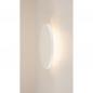 Preview: Bemalbare Gips Wandleuchte PLASTRA in weiß für inidividuelle Raumgestaltung inkl. warmweiße LED Ø 26cm SLV 148091