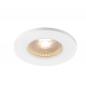 Preview: SLV 1001016 KAMUELA ECO LED Fire-rated Deckeneinbauleuchte, weiss, 3000K, 38°, dimmbar, IP65