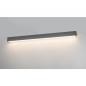 Preview: SLV 1001305 L-LINE 120cm LED Wandleuchte Spiegellicht Bad & Flur warmweise leistungsstarke LED mausgrau