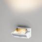 Preview: SLV Wandstrahler MERADO weiß dreh- und schwenkbar inkl. warmweißer LED 40° 1001468