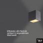 Preview: SLV 1002032 SITRA CUBE LED Aussenwandleuchte up&down anthrazit IP44 3000K