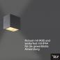 Preview: SLV 1002032 SITRA CUBE LED Aussenwandleuchte up&down anthrazit IP44 3000K