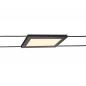 Preview: SLV 1002864 PLYTTA rectangular Seilleuchte für TENSEO Niedervolt-Seilsystem 2700K schwarz