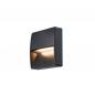 Preview: SLV 1002869 DOWNUNDER OUT square WL Outdoor LED Wandleuchte & Treppenbeleuchtung anthrazit