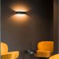 Preview: LED DIM-TO-WARM LOGS IN Wandlampe in edlem schwarz/gold Farbton wählbar SLV 1002928