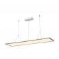 Preview: 120x30cm SLV 1003050 I-PENDANT PRO DALI LED Pendelleuchte 42W UGR<=19 grau 3000K