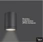 Preview: SLV 1003426 ENOLA ROUND S Outdoor LED Deckenleuchte anthrazit umschaltbare Farbtemperatur