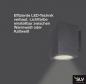 Preview: SLV 1003437 ENOLA SQUARE L single LED Außenwandleuchte anthrazit umschaltbare Farbtemperatur - hohe Farbwiedergabe
