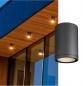 Preview: SLV 1003442 ENOLA ROUND L Outdoor LED Deckenaufbauleuchte anthrazit CCT 3000/4000K