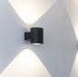 Preview: OCULUS UP/DOWN LED Wandleuchte in mattem schwarz Dim-to-Warm Dimmbarkeit SLV 1004670