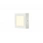 Preview: Universal LED Wand- und Deckenleuchte SENSER eckig weiß neutralweisses Licht für Flur, Treppen, Keller, Küche SLV 1004703