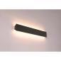 Preview: Flache dimmbare LED-Wandlampe DIRETO 60cm Wandleuchte schwarz Farbtemperatur schaltbar SLV 1004740