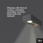 Preview: SLV 1004748 ESKINA FRAME LED Außenwandleuchte double anthrazit umschaltbar 3000/4000K