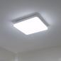 Preview: Dimmbare quadratische LED Badezimmer Wand- und Deckenleuchte SIMA weiß inkl. LED spitzwassergeschützt SLV 1005087