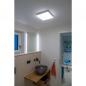 Preview: Dimmbare quadratische LED Badezimmer Wand- und Deckenleuchte SIMA weiß inkl. LED spitzwassergeschützt SLV 1005087