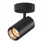 Preview: SLV 1006423 ASTO TUBE Spot zylindrisch max. 1x10W schwarz