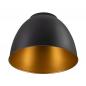 Preview: SLV 1006410 PARA DOME Leuchtenschirm aluminium black/gold