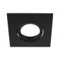 Preview: SLV 1007184 UNIVERSAL DOWNLIGHT Abdeckung für Downlight IP20 schwenkbar eckig schwarz