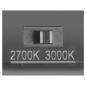 Preview: SLV 1007282 LID II Wandaufbauleuchte 2700/3000K 15W PHASE 100° anthrazit