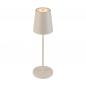 Preview: SLV 1007697 VINOLINA TWO Tischleuchte Akku IP65 2200/2700/3000K TOUCH beige